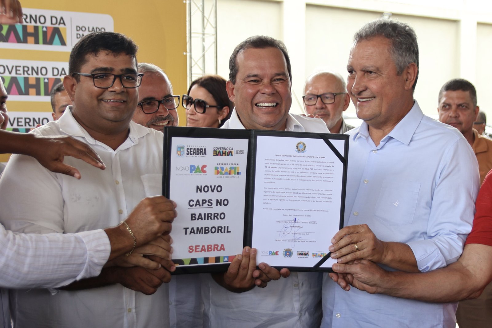 Assinatura da Ordem de Serviço