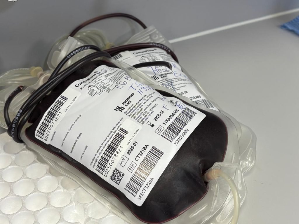 Unidade móvel do Hemosul faz primeira ação em Ribas do Rio Pardo e coleta 273 bolsas de sangue