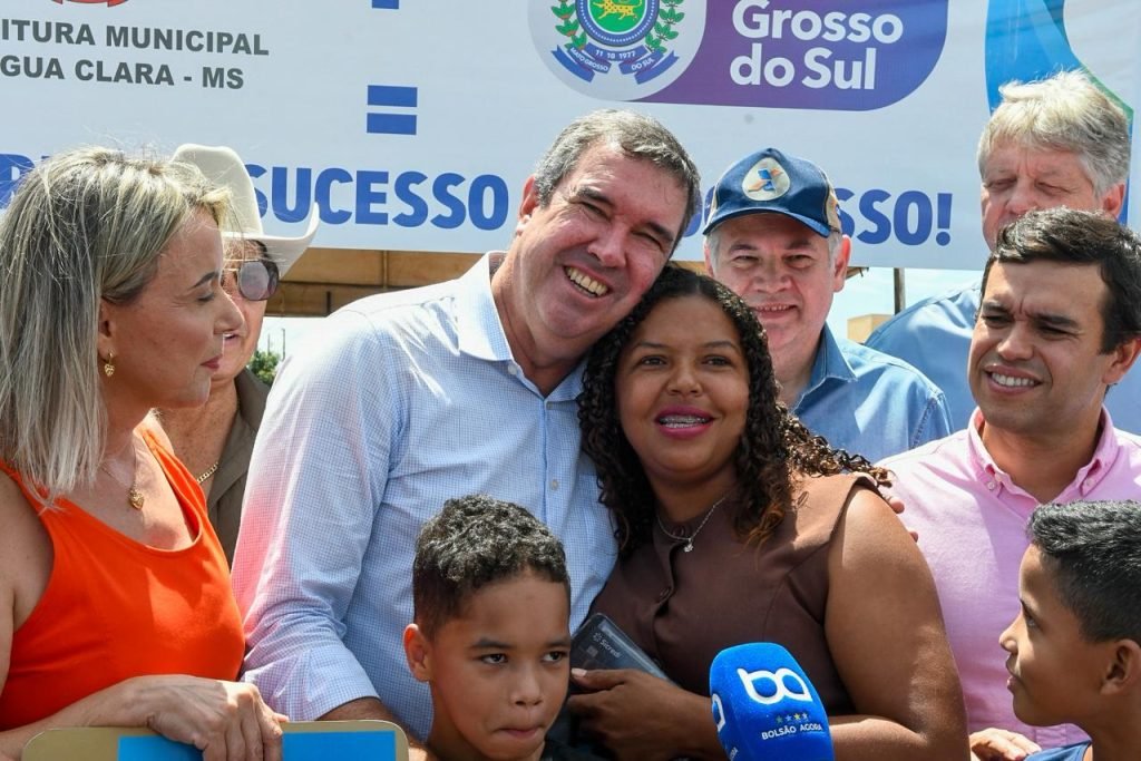 Água Clara em festa: Governo do Estado entrega novas moradias e dá início a obra na MS-324
