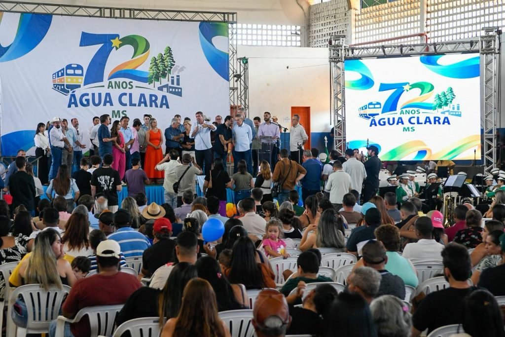 Água Clara em festa: Governo do Estado entrega novas moradias e dá início a obra na MS-324