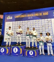 Pontaporanense conquista medalha de bronze em Brasileiro de Judô