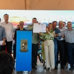 Na região norte de MS, governador celebra aniversário de Sonora e autoriza obras de habitação e asfalto
