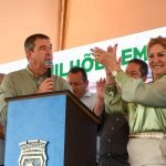 Na região norte de MS, governador celebra aniversário de Sonora e autoriza obras de habitação e asfalto