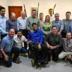 Na região norte de MS, governador celebra aniversário de Sonora e autoriza obras de habitação e asfalto