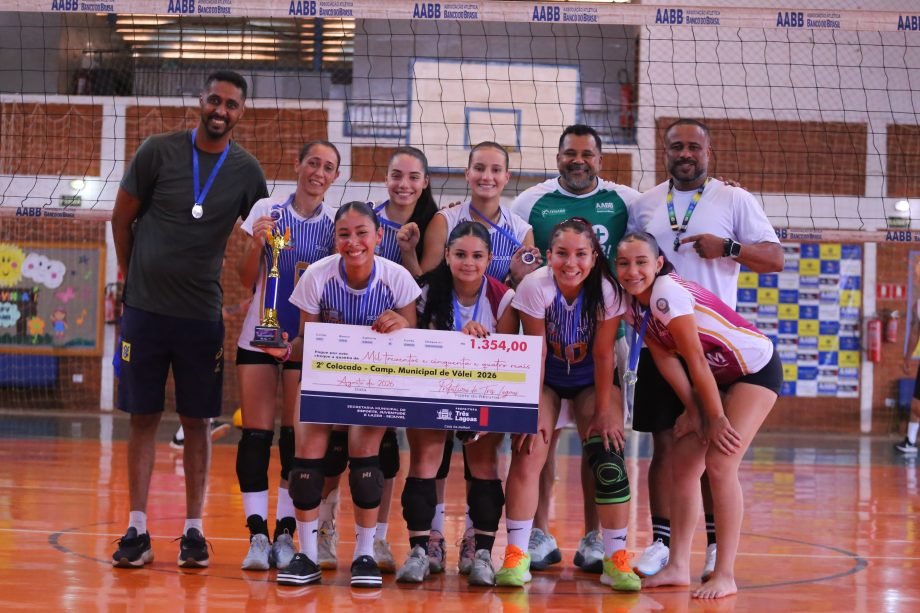 Final do Campeonato Municipal de Voleibol marca fim de semana esportivo em Três Lagoas