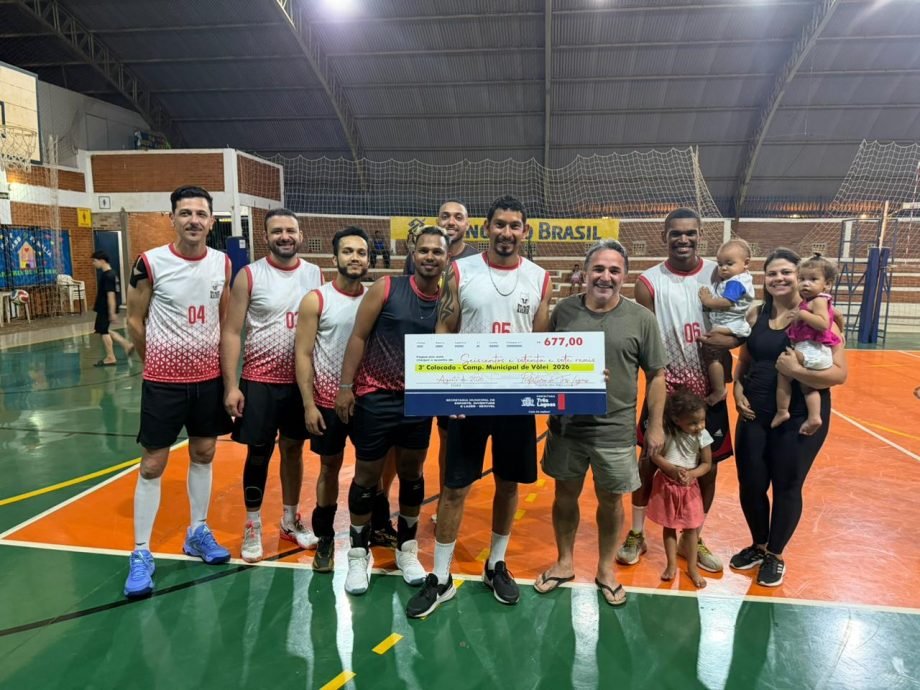 Final do Campeonato Municipal de Voleibol marca fim de semana esportivo em Três Lagoas