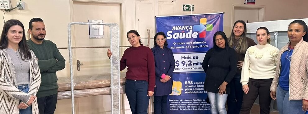 Prefeitura de Ponta Porã entrega novos equipamentos para unidades básicas de saúde